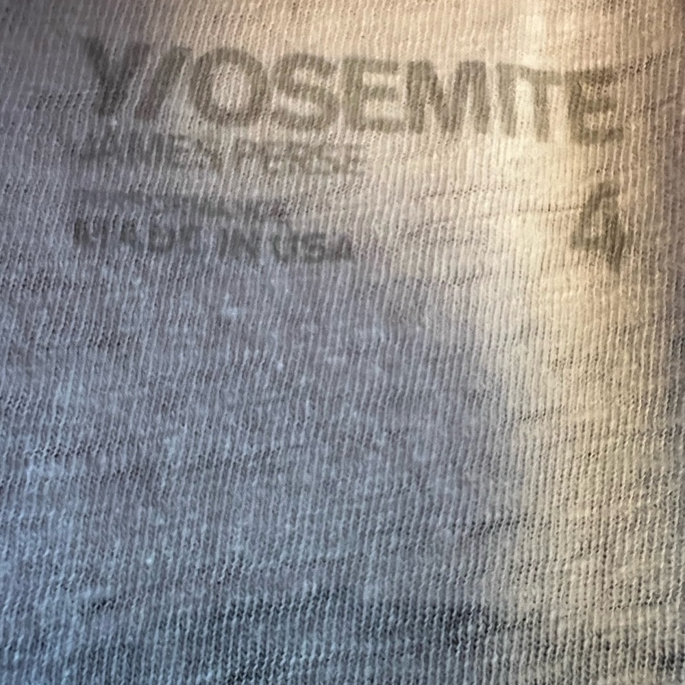 James Perse Yosemite Mammoth white baseball henley LS tshirt sz 4(XL) - Picture 6 of 10
